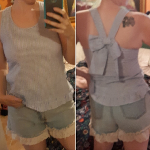 Vintage 80's Mom Jean Shorts - Picture 2 of 16